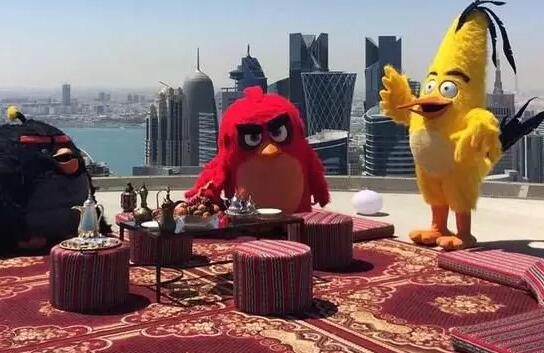 卡塔爾多哈：憤怒的小鳥主題娛樂公園