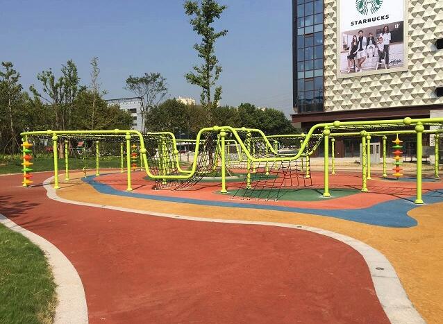 幼兒園戶外大型游樂設(shè)備繩網(wǎng)攀爬